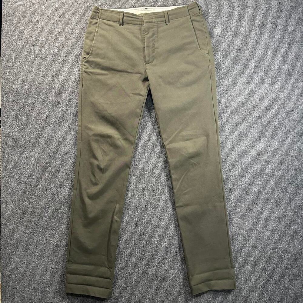 Outlier Men’s 60/30 Chinos 4-way Stretch Twill Utility Khaki Pant Olive Green 31